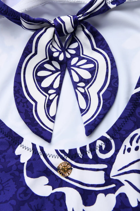 Sunshine 79 Flower Trip Bandeau One Piece